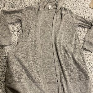 Athletic Hooded Cardigan